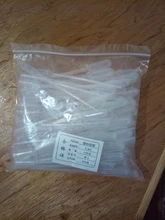 Pipeta de plástico desechable para laboratorio, herramientas de maquillaje de polietileno, gotero pastoral, 100 Uds., 0,2/1/3ML