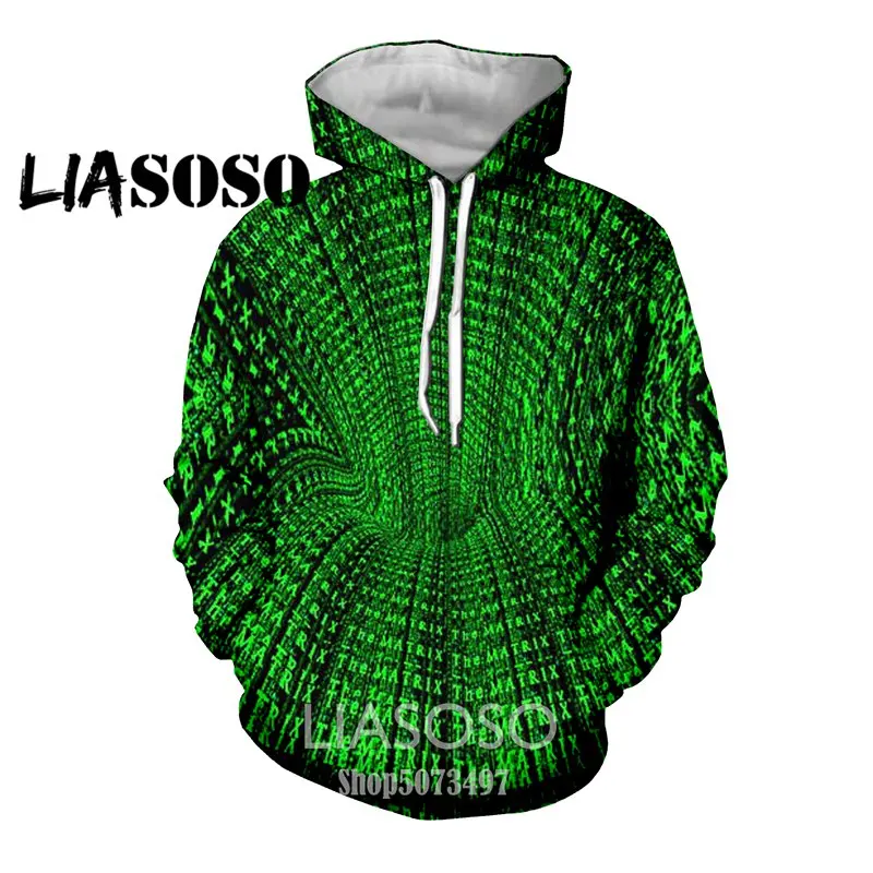 Liasoso новые толстовки в стиле Харадзюку для мужчин и женщин с 3D принтом 3D Толстовка с вихревым узором хип-хоп пуловер толстовка унисекс Повседневная Верхняя одежда с капюшоном - Цвет: 2