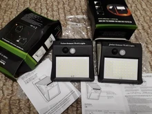 Light Wall-Lamp Sensor Garden-Decor Solar-Motion-Sensor LED Powered Outdoor-Street Waterproof