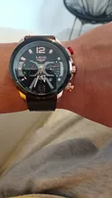 LIGE-Reloj analógico de cuero para Hombre, accesorio de pulsera resistente al agua con cronógrafo, marca de lujo deportivo de complemento masculino con diseño moderno, disponible en color azul, 2021
