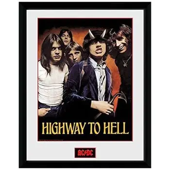 

Ac Dc Highway To Hell (photo frame 30x40 Cm)AC/DC15.62