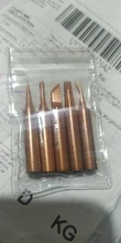 Soldering-Iron-Tips Electric K 3C 5pcs Tip-Repair DIY Pure-Copper I--B