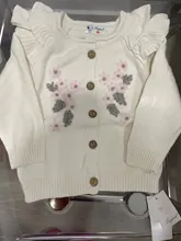 Cardigan Romper-Sets Knit-Set Long-Sleeve Baby-Girls Autumn Children Fashion Clohting