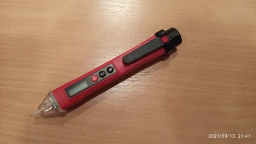 Отзыв о товаре ANENG VC1010 вольтметр цифровой тестер индикатор напряжения тестер напряжения Цифровые датчики напряжения переменногопостоянного тока умная бесконтактная ручка измерительный прибор индикаторная отвёртка вольтметры от пользователя A***V