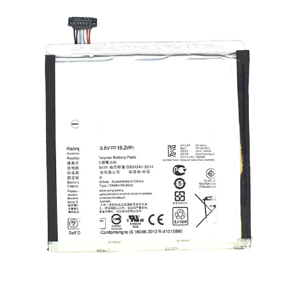 Аккумуляторная батарея C11P1505 для Asus ZenPad 8" Z380KL 3 8V 15 2Wh |