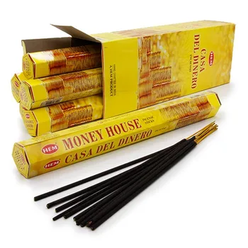 

Incense hem hexagon money house