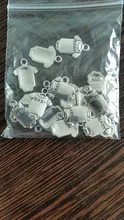 20 piezas de amuletos bebé Onesie overol paño 17x12mm bronce tibetano Color plata colgantes joyería antigua fabricación artesanal DIY