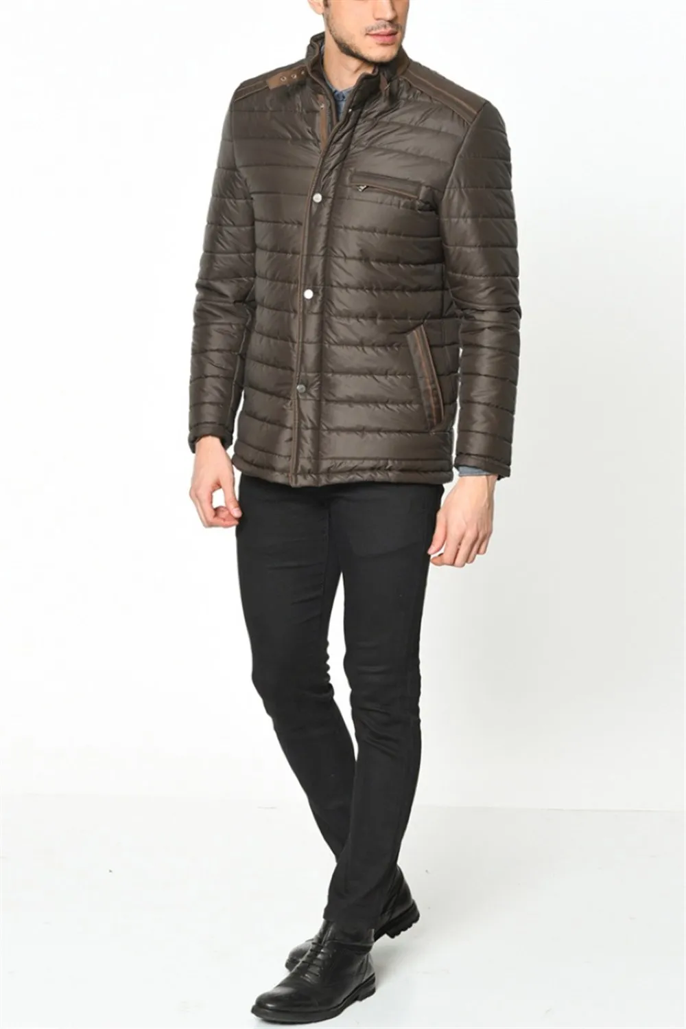 M8601 DEWBERRY COAT-BROWN