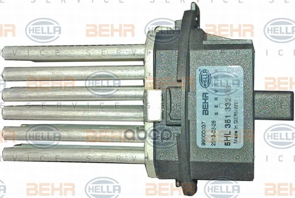 Резистор Вентилятора Отопителя Land Rover/Volvo Hella 5hl351332381 HELLA арт. 5HL351332381