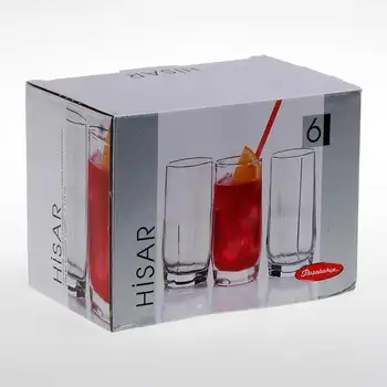 

Set of glasses 6 PCs pasabahce Hisar, 225 ml