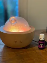 Aroma Diffuser Humidifier Aromatherapy-Machine Wooden Waterless-Off Household Spray Night-Light