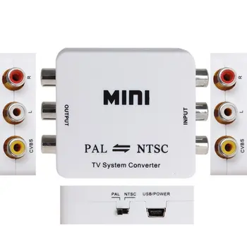 

PAL/NTSC to PAL/NTSC Bi-directional TV Format System Converter Box Adapter