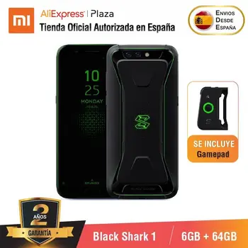 

[Versión Global para España] Black Shark 1 (Memoria interna de 64 GB, 6GB de RAM, 4,000 mAh, 20MP front camera)