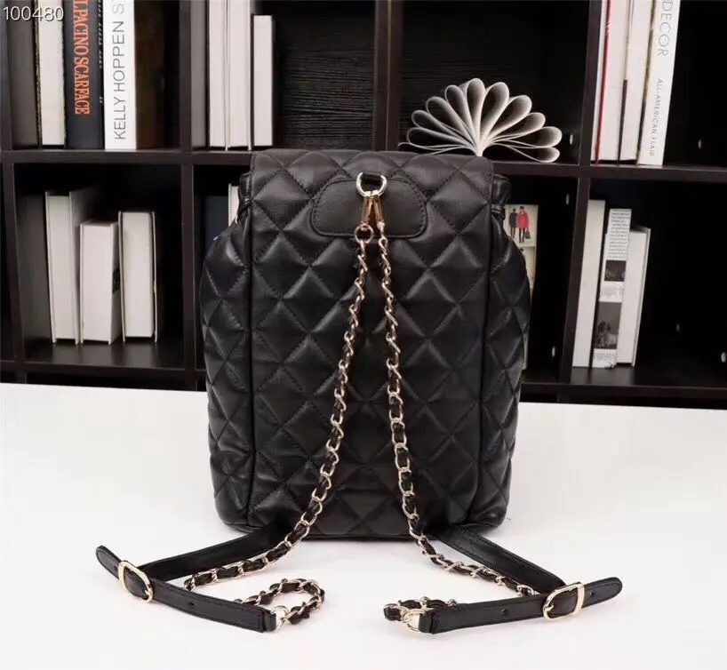 Известный брендовый дизайнерский рюкзак с икрой и бриллиантами, привлекательный женский рюкзак, Классическая Вместительная дорожная сумка, рюкзак на каждый день