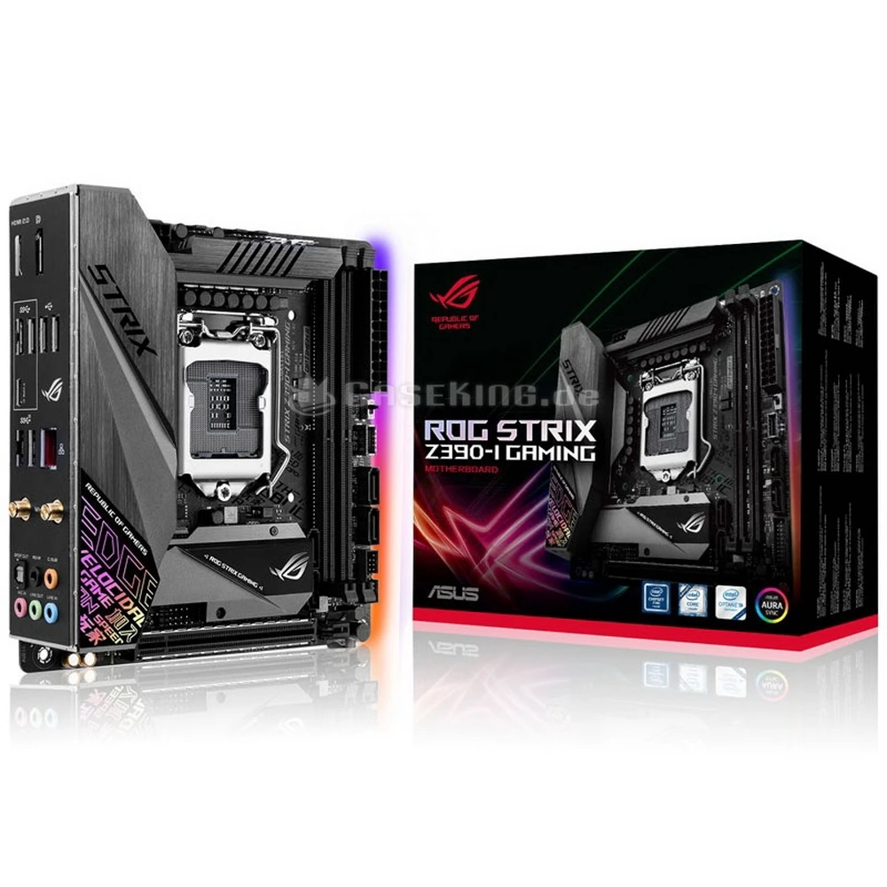 Материнская плата ASUS ROG STRIX Z390-I GAMING | Компьютеры и офис