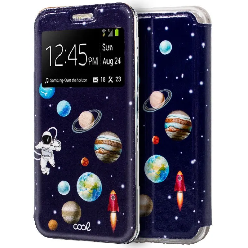 Чехол с откидной крышкой samsung A505 Galaxy A50/A30s чертежи Astronau | Мобильные телефоны и
