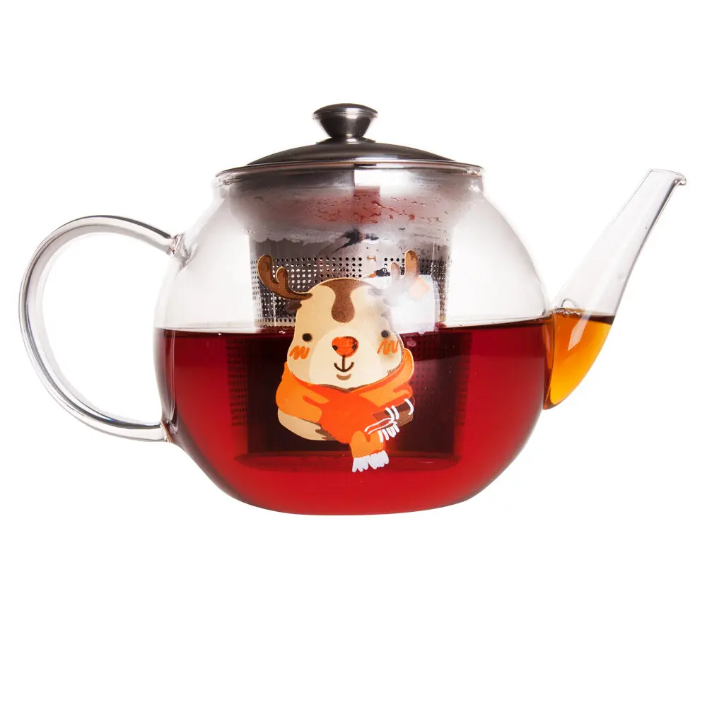 

BiggDesign Deer Pattern Teapot