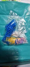 10Pcs Cute Cat Spring Toys Wide Durable Heavy Gauge Plastic Colorful Springs Cat Toy