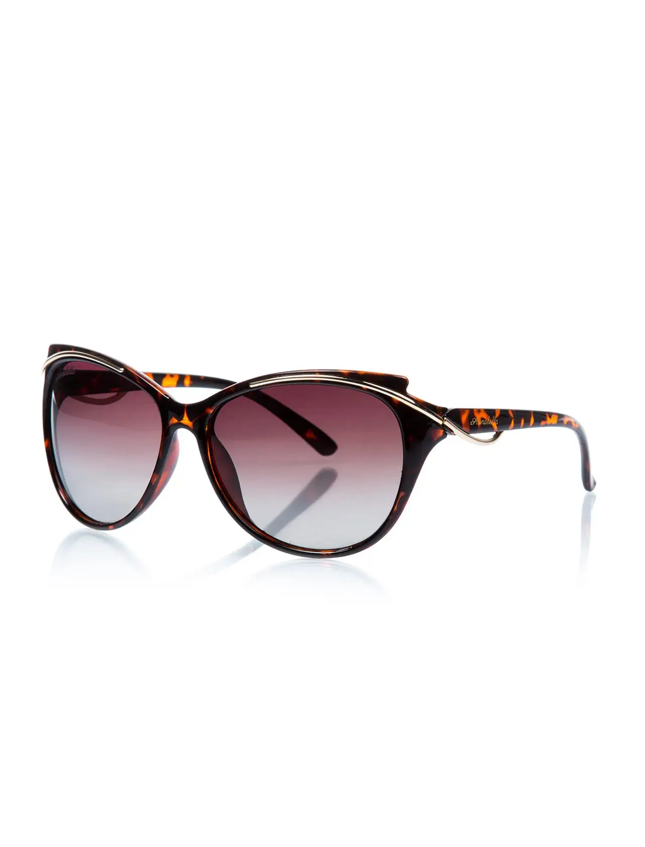 

Women's sunglasses anb 218 05 bone Brown organic oval aval 60-16-127 annabella