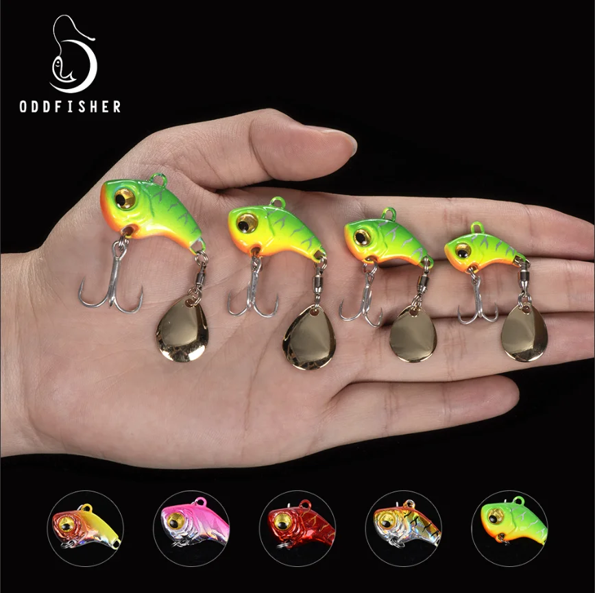 Oddfisher Jerkbait spinner ложка приманки для рыбалки металлическая жесткая VIB Crankbait leurre