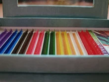 DeceMars-Extensión de pestañas de colores, 16 líneas, una bandeja, colores mezclados, para uso en salón, extensiones de pestañas, rizos JBCD