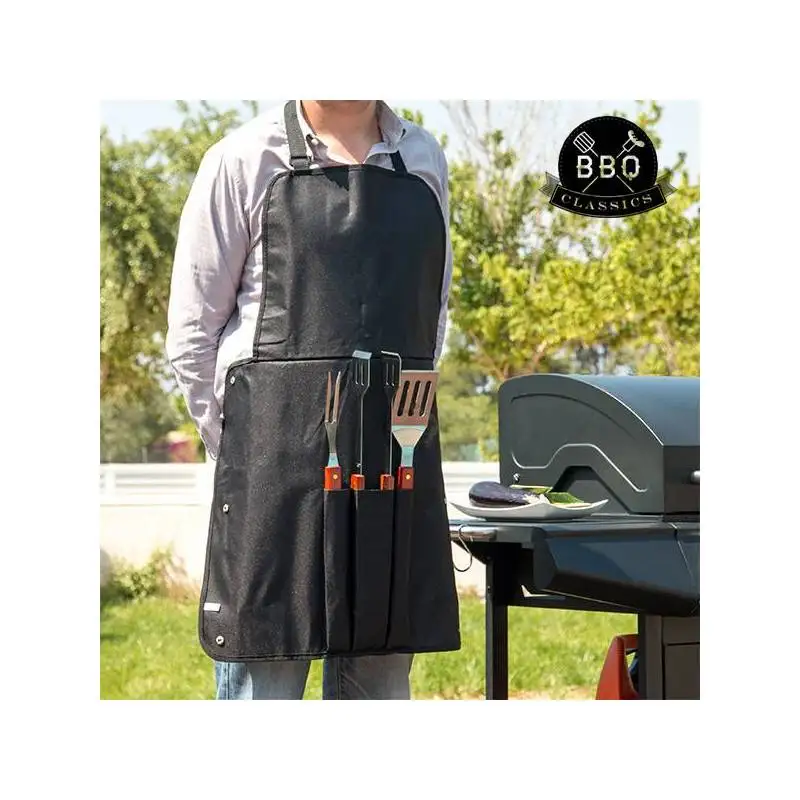Посуда для барбекю и фартука BBQ классика