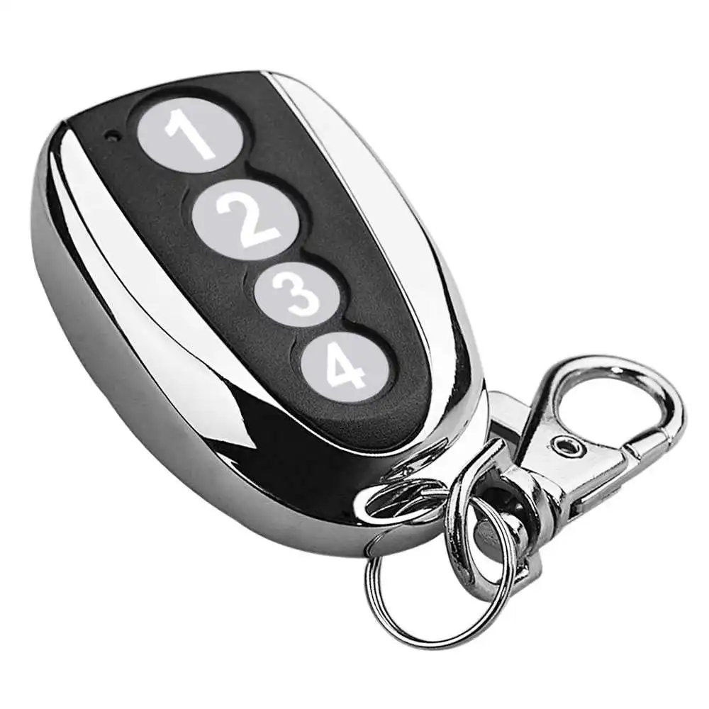 Us 5 59 Fixed Code 433mhz Universal Clone Remote Control Key For Gate Garage Door 4 Buttons Electric Cloning Cloner Duplicator In Remote Controls