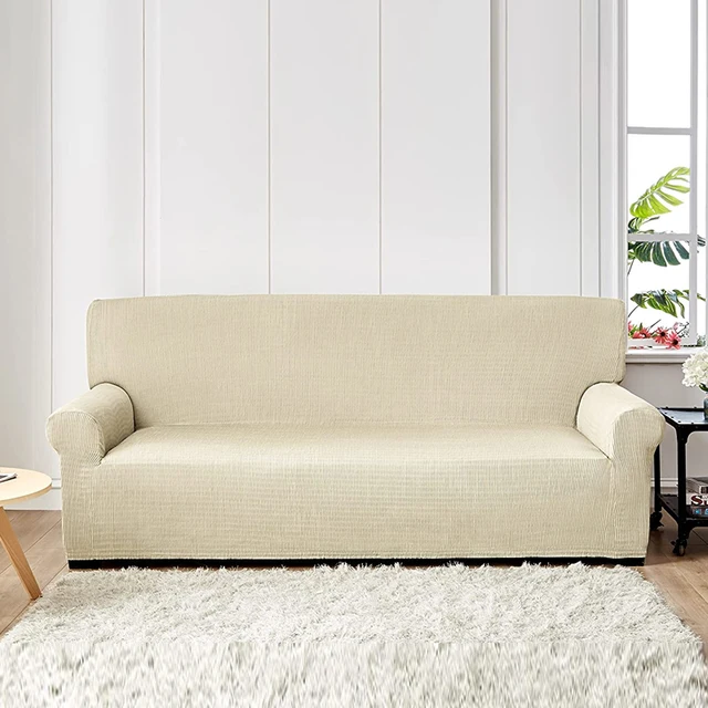 Funda Para Sofa Universal Elastica Con Sujeccion Ajustable 4