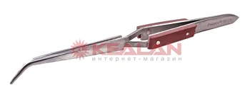 

Pro'skit 1 PK-117 T tweezers clamping curved, 164mm.