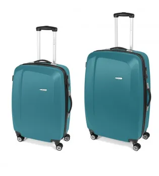 

Set 2 Suitcases Medium-Large Gabol Line Turquoise