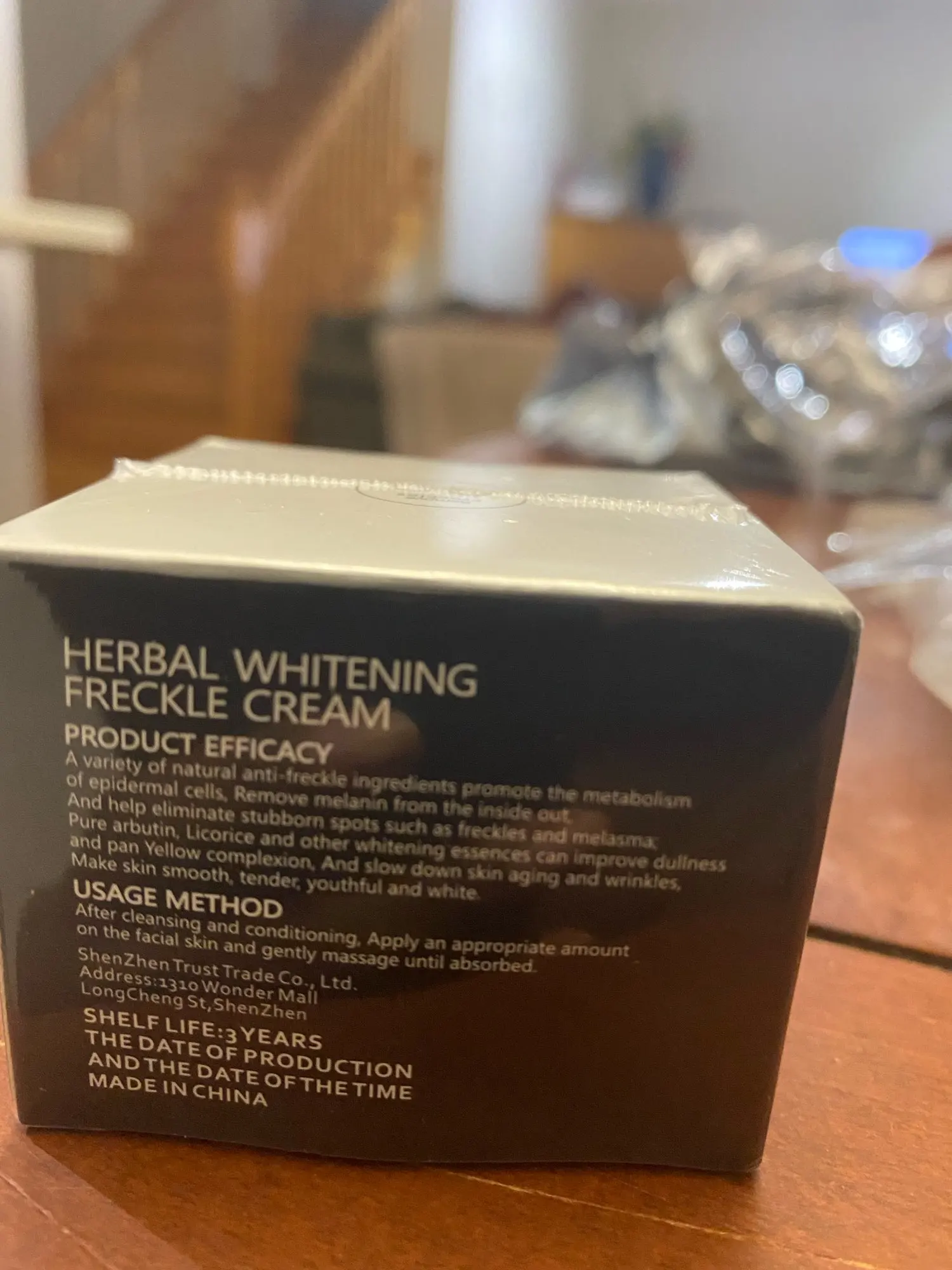 Herbal Whitening Freckle Cream photo review
