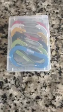 Booms Fishing CC1-ganchos de mosquetón pequeños de acero, accesorios de pesca multiherramienta para acampar al aire libre, 6 uds.
