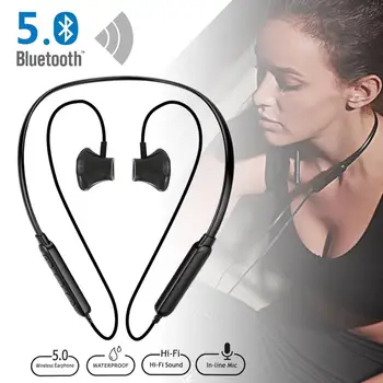 

Wireless Earphones Bluetooth Ear-hook Sport Running Stereo Noise Cancelling Headphone For iPhone Xiaomi Samsung Android Headset
