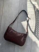 De moda patrón de cocodrilo bolsos de Baguette de la PU bandoleras de piel para mujeres 2020 diseño elegante de lujo bolsa de mano de la mujer de viaje