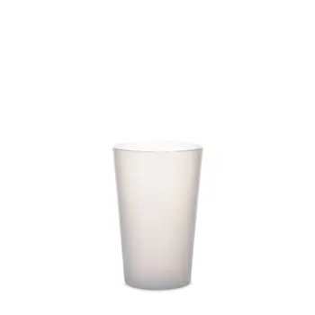 

Glass 300 ml-transparent white