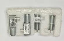Motor de engranaje eléctrico de alto torque, JGA25-370, CC, 6V, 12V, 5/10/15/30/60/100/150/200/300/400/500/1000/1200 rpm