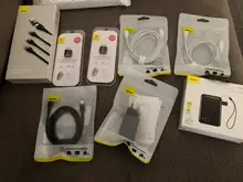 Baseus-Cargador de batería inalámbrico, cargador rápido de batería portátil de 10000mAh Qi, USB PD, para teléfono móvil