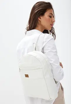 

Backpack of экокожи/OUTFIT/black floral print