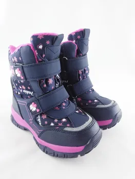 

B-3945-a winter boots blue bows Dev. Membrane 27-32 (30)