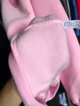 Sweatshirts Hooded Long-Sleeve Printed Female Thick Cute Cartoon Back Velvet