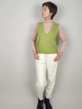 Pants Trousers Women Drawstring Female High-Waist WOTWOY Spliced Loose Autumn Straight