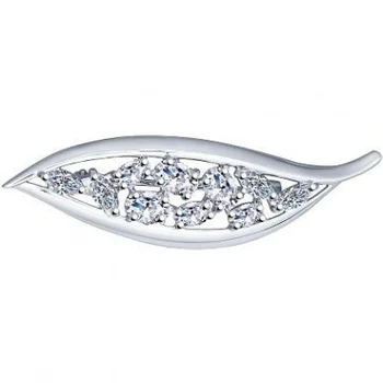 

Sokolov brooch with 10 cubic zirconia Silver