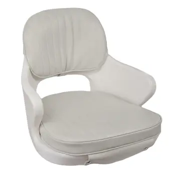 

Armchair soft, removable pillows, material white vinyl