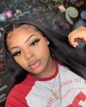 Tiempo 4x3 4x4 5x5 6x6 y 7x7 cierre peluca brasileña 13x4 frente de encaje pelucas de cabello humano para las mujeres 28 30 pulgadas Pre arrancado 180 de densidad