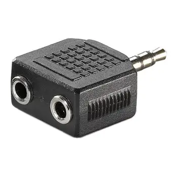 

3.5mm Adapter, 1x3.5mm M to 2x3.5mm F cable audioValue1.58
