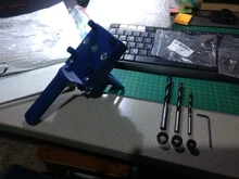 Drilling Locator Guide-Hole Dowel Jig Hole-Saw Carpentry Woodworking Handheld Vastar