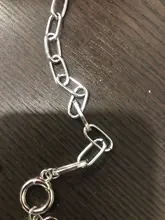 IPARAM-cadena gruesa con cierre de palanca para mujer, collares de oro con círculo entrelazado mixto, Gargantilla minimalista, joyería