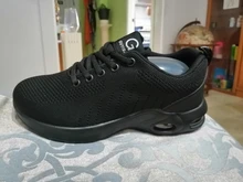 Zapatos de seguridad con punta de acero para hombre, zapatillas de trabajo indestructibles antiperforación, a la moda