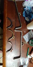 LIONSEN-asa metálica para marco de bolso, bolso de mano de 8,5 cm con cabeza de corazón, cierre de broche, Bronce Antiguo, accesorios para bolso