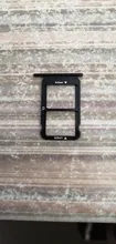 Aocarmo para Huawei Honor 10 COL-AL10 Honor10 negro/gris/azul/púrpura SD MicroSD titular Nano bandeja de tarjeta Sim ranura
